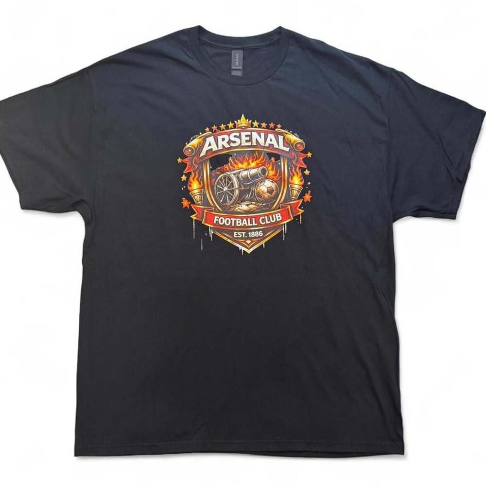 Gildan Arsenal Football Club Graphic T-Shirt XL